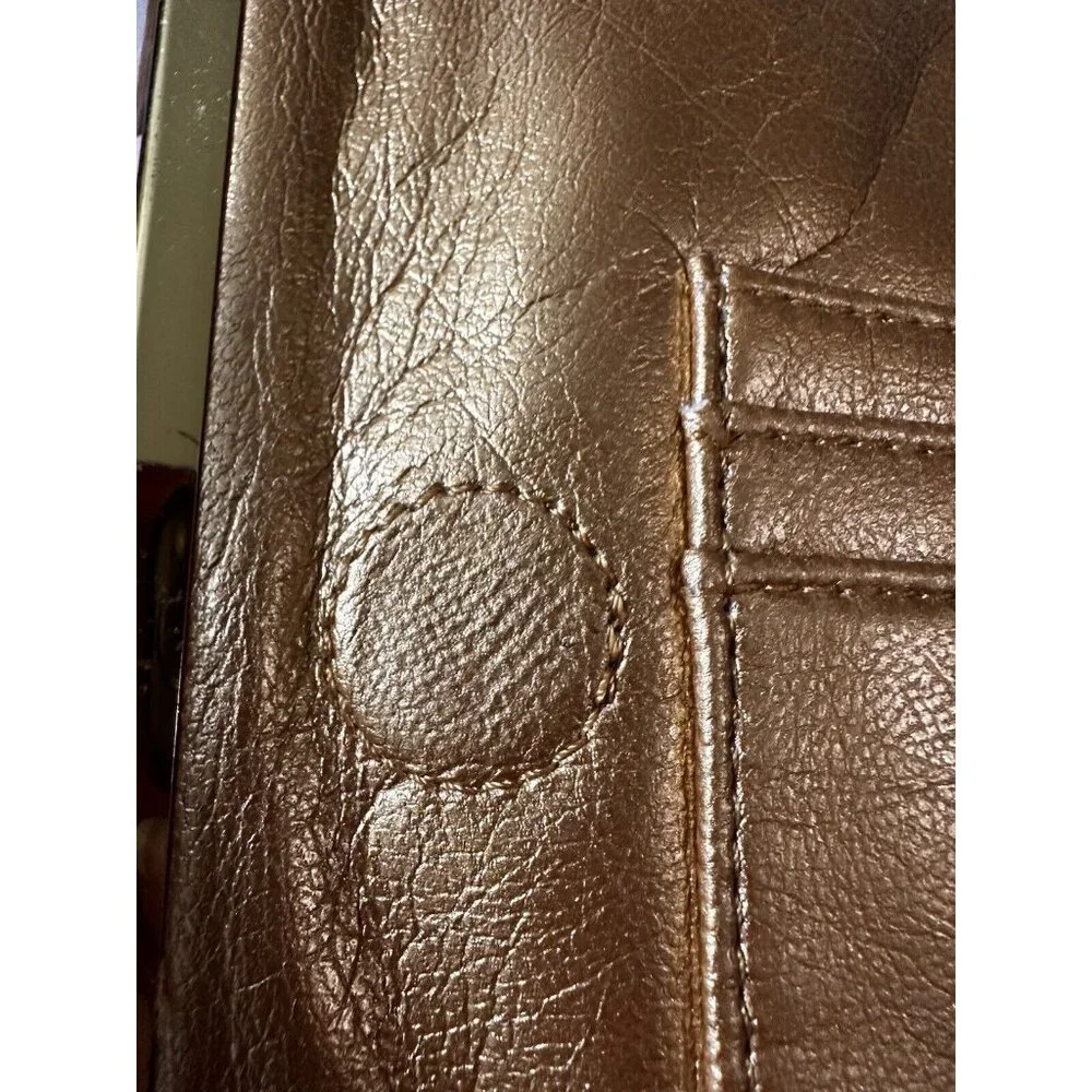 Gold Clutch Bitten By Steve & Barry’s Excl.‎ By Sarah Jessica Parker With Tag